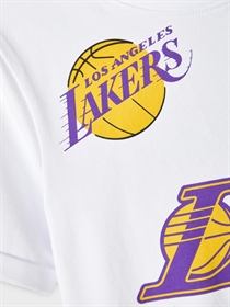 NAME IT Lakers Tee Negan Bright White